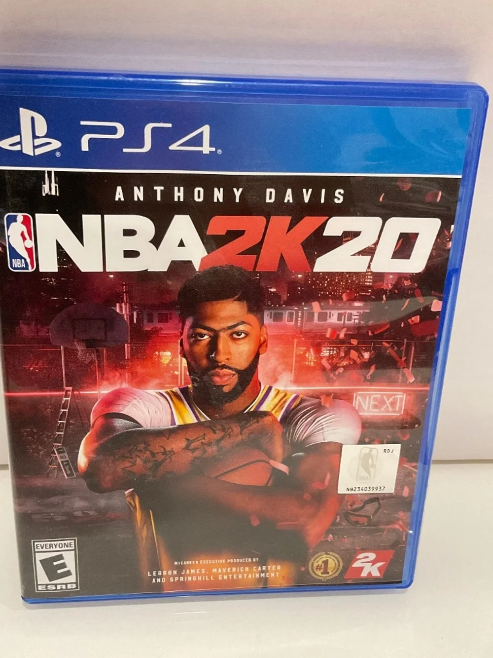 SONY PS4. NBA 2K20. Anthony Davis. Pre Owned